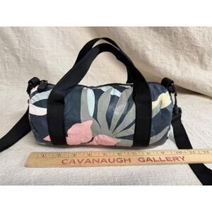 Aloha Collection Mini Mini Duffel Bag Tropical Print Tyvek Waterproof Crossbody